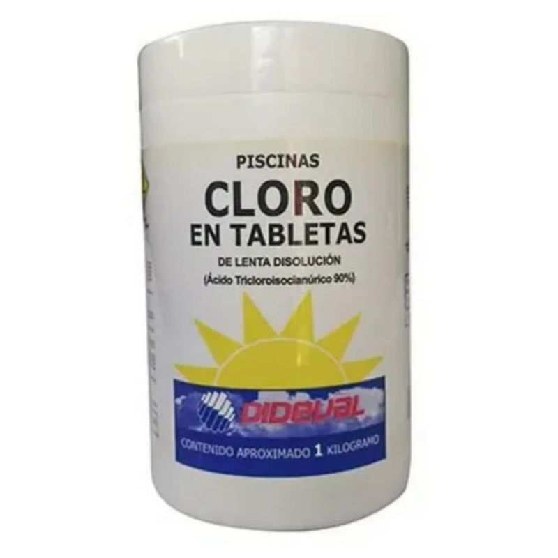 GENERICO - Cloro Granulado Para Piscinas 1 Kg Dideval