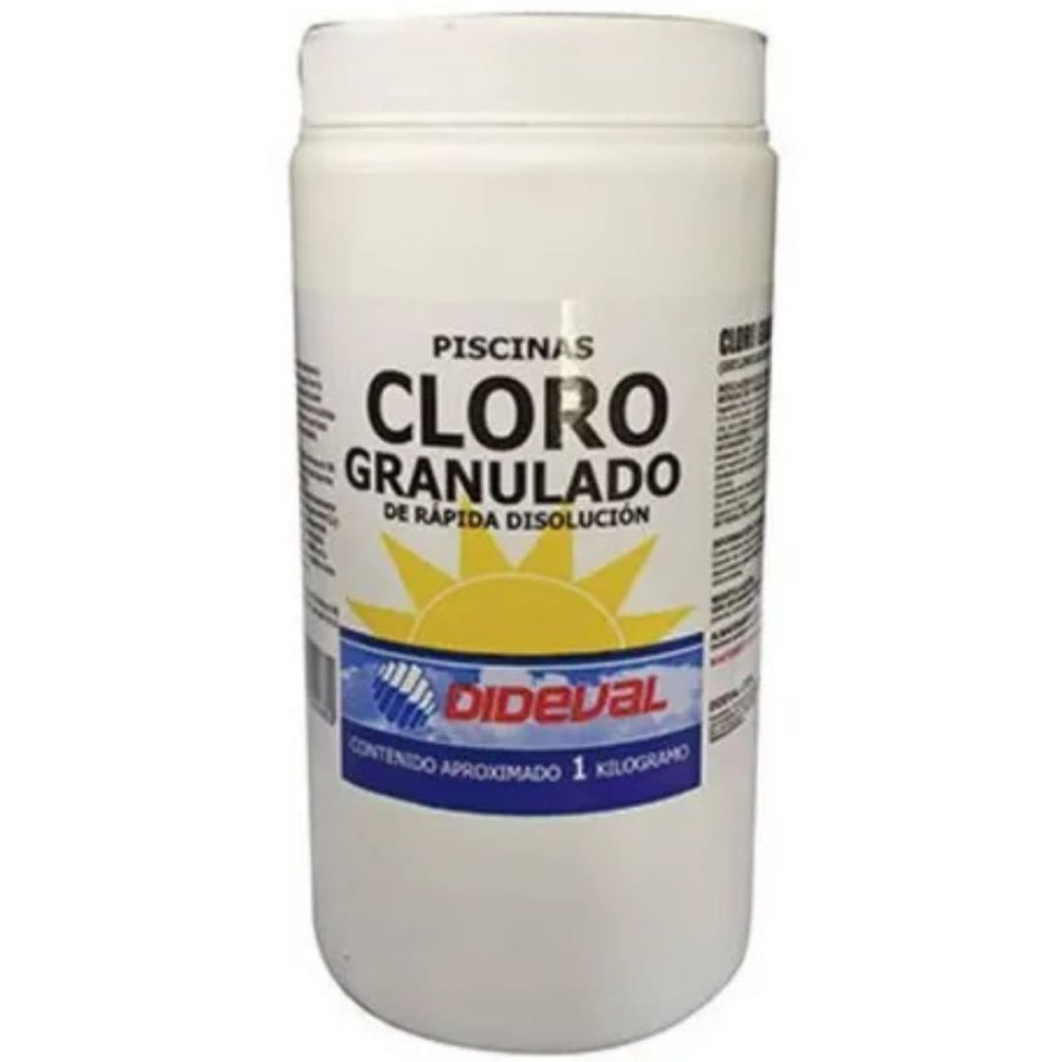 GENERICO - Cloro Granulado Para Piscinas 1 Kgs X 2 Unidades Dideval