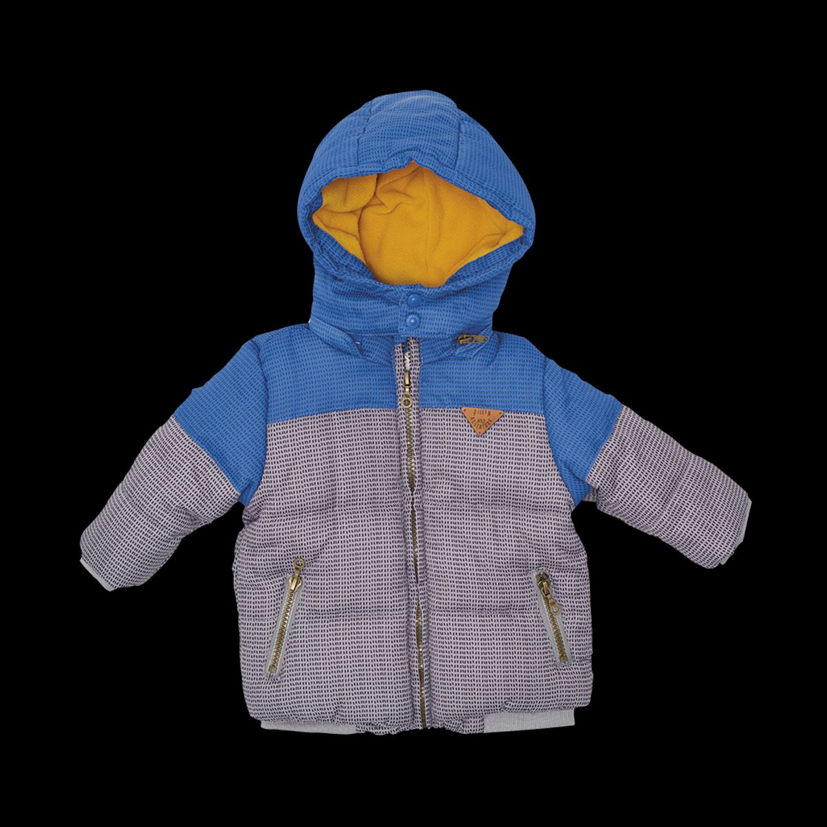 PILLIN - Parka con Capucha Bebé Niño Gris Pillin PILLIN