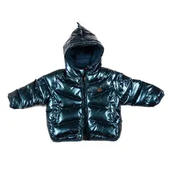 PILLIN - Parka con Capucha Bebé Niño Azul