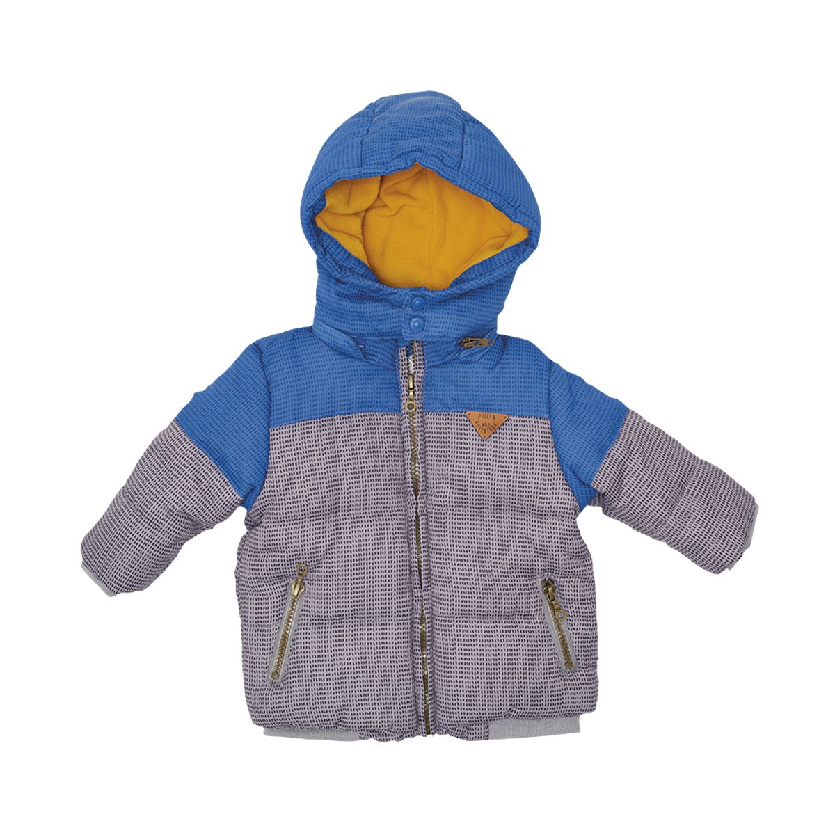 PILLIN - Parka con Capucha Bebé Niño Gris Pillin PILLIN