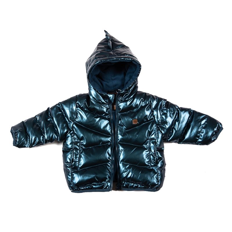 PILLIN - Parka con Capucha Bebé Niño Azul Pillin PILLIN