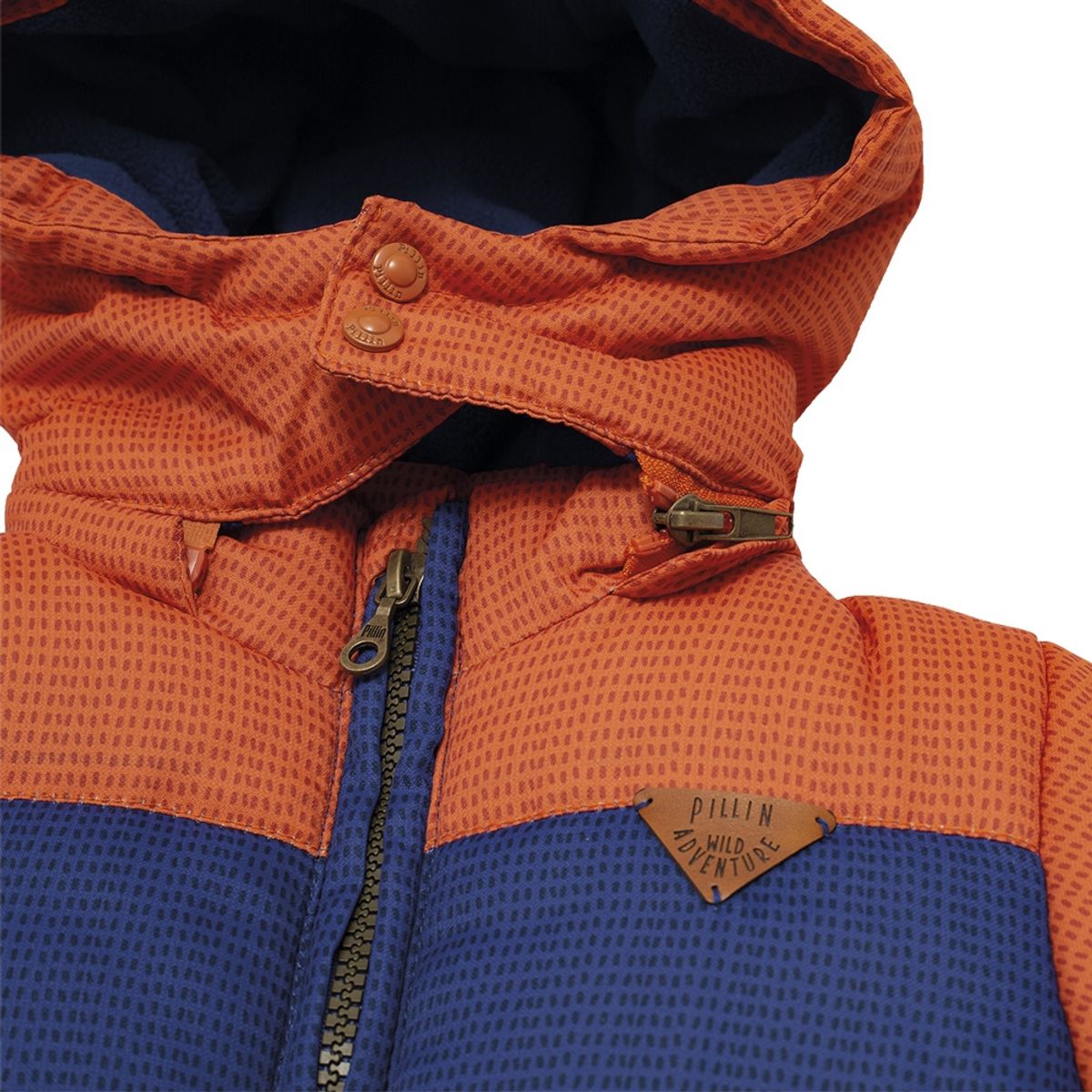 PILLIN - Parka C/Capucha Bebé Niño Azul Pillin PILLIN