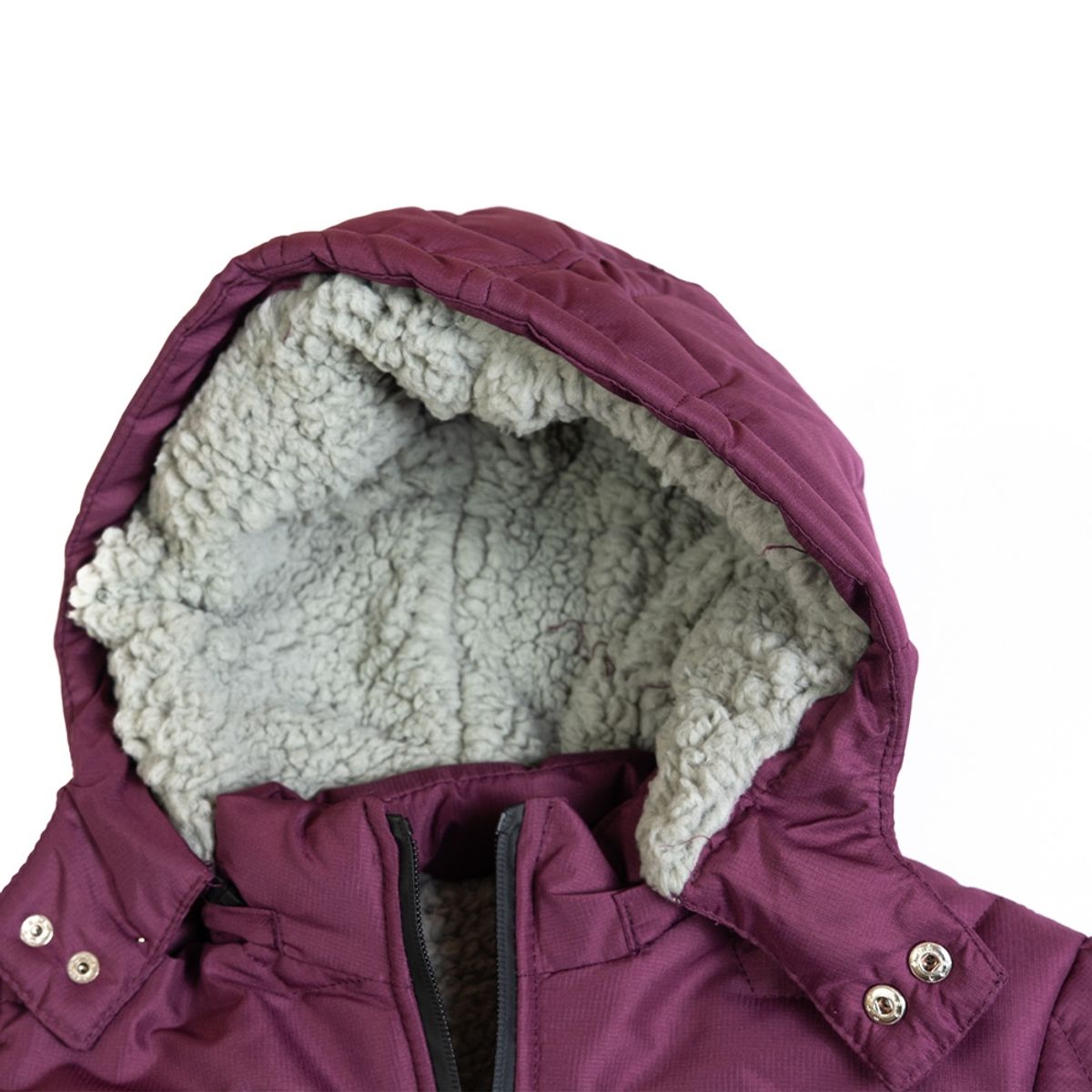 PILLIN - Parka con Capucha Niño Burdeo Pillin PILLIN