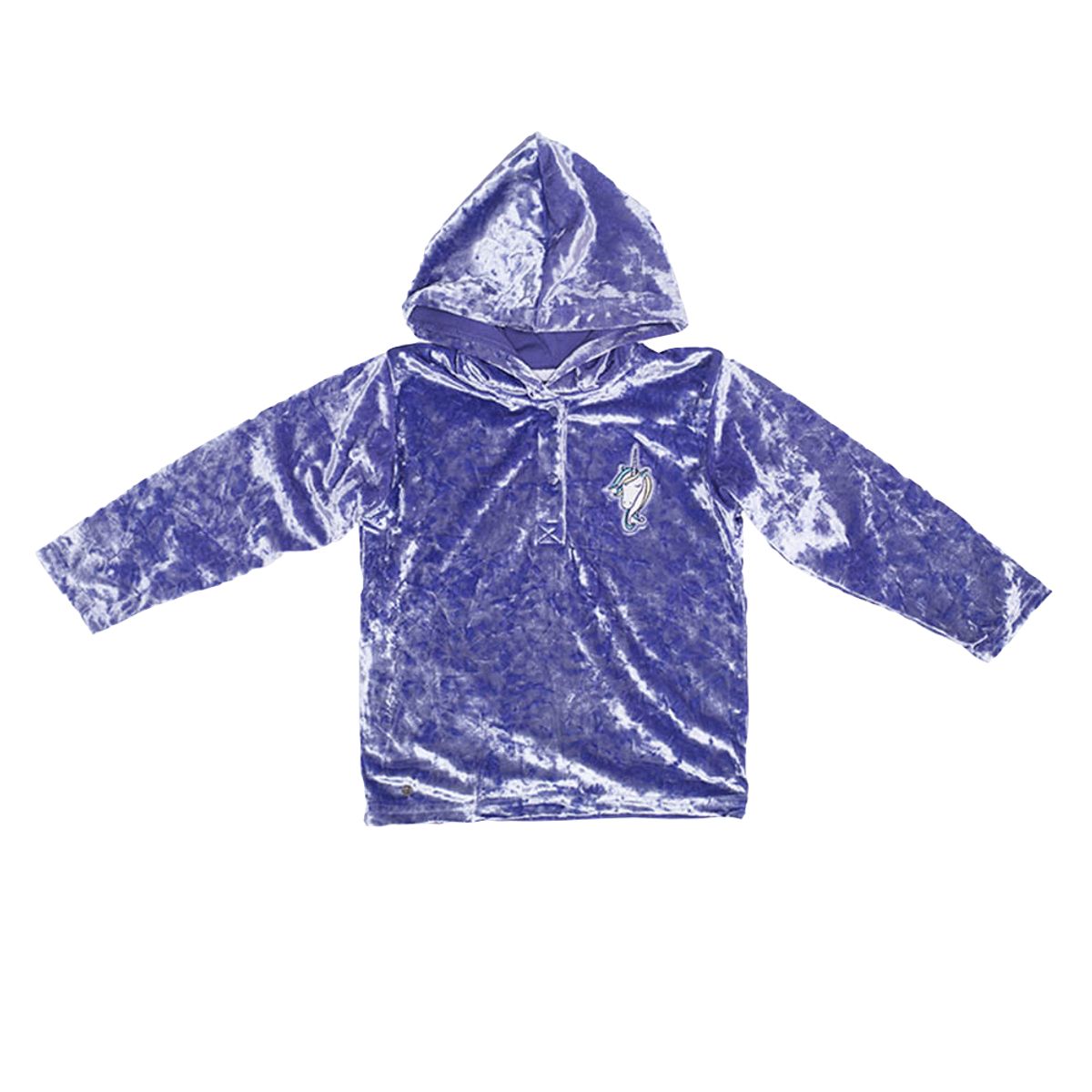 PILLIN - Poleron Bebe Algodón Invierno Niña Morado PILLIN