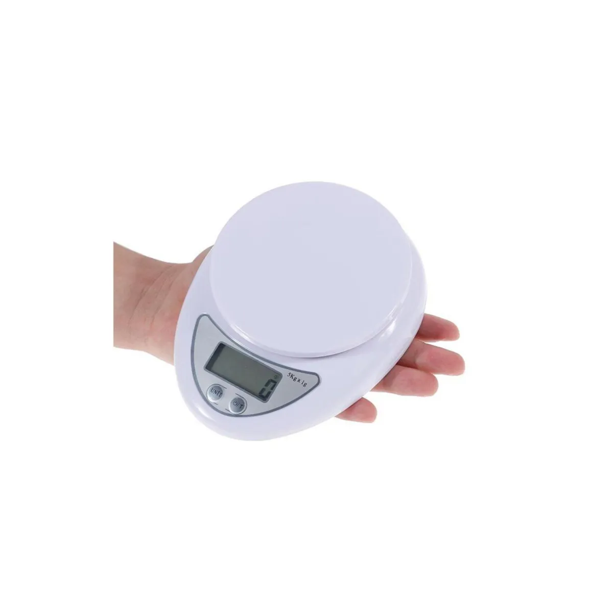 DBLUE - Balanza Pesa Digital de Cocina Electronica 5 Kg Dblue