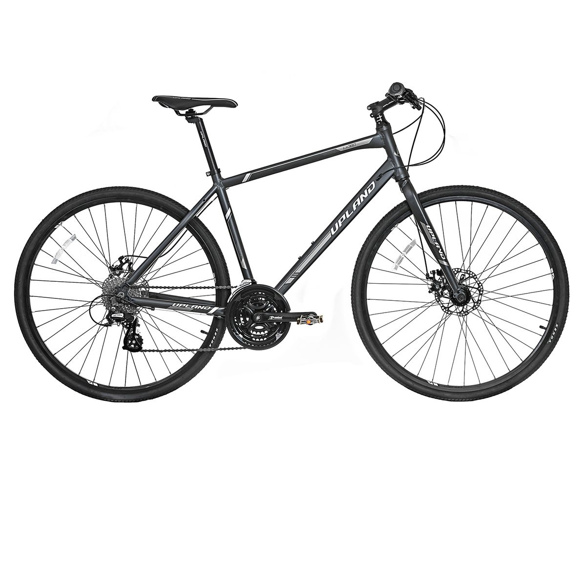 UPLAND - BICICLETA UPLAND HIBRIDA L380 DISCO NEGRA TALLA M