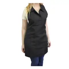 COSMETICAVAL - Delantal Peluqueria Con Cuello Pechera