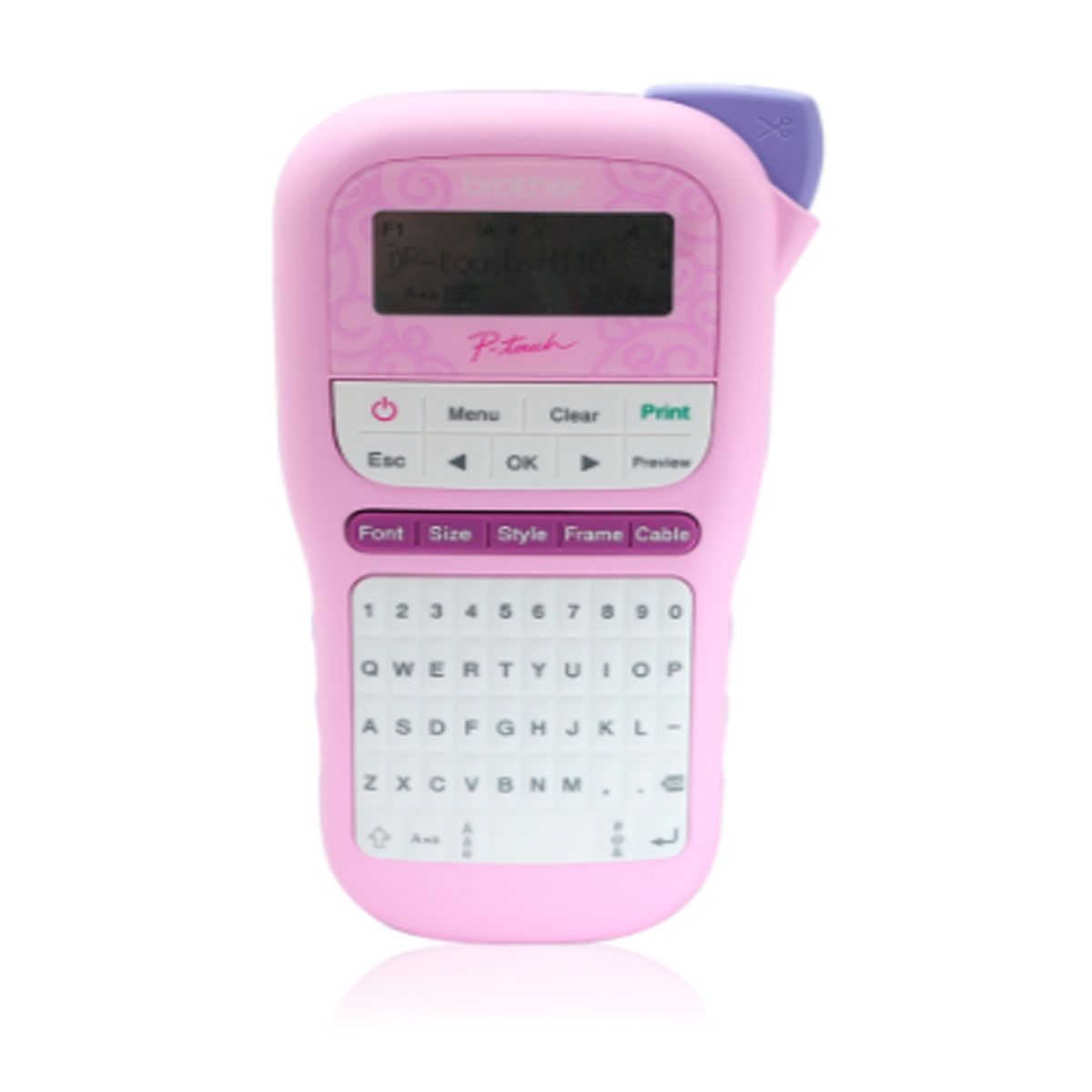 BROTHER - ROTULADORA PT-H110 PORTATIL BROTHER ROSADA