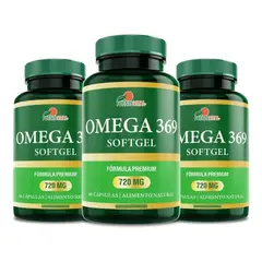 FUENTEVITAL - Triple Omega 369 Fv 3 Frascos 3x60 Caps SoftGel
