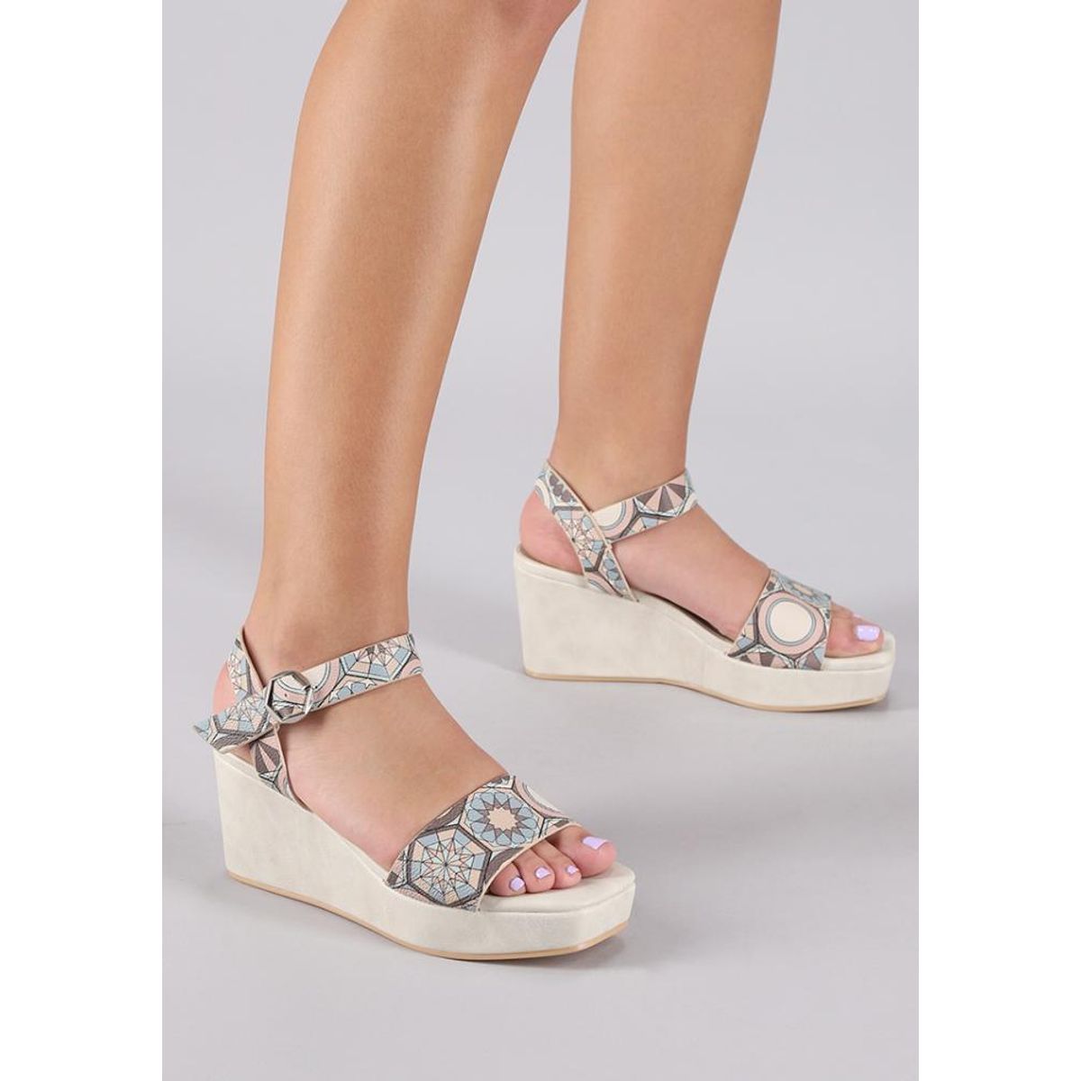 EDA MANZINI - Sandalia Rebeca Blanco EDA MANZINI