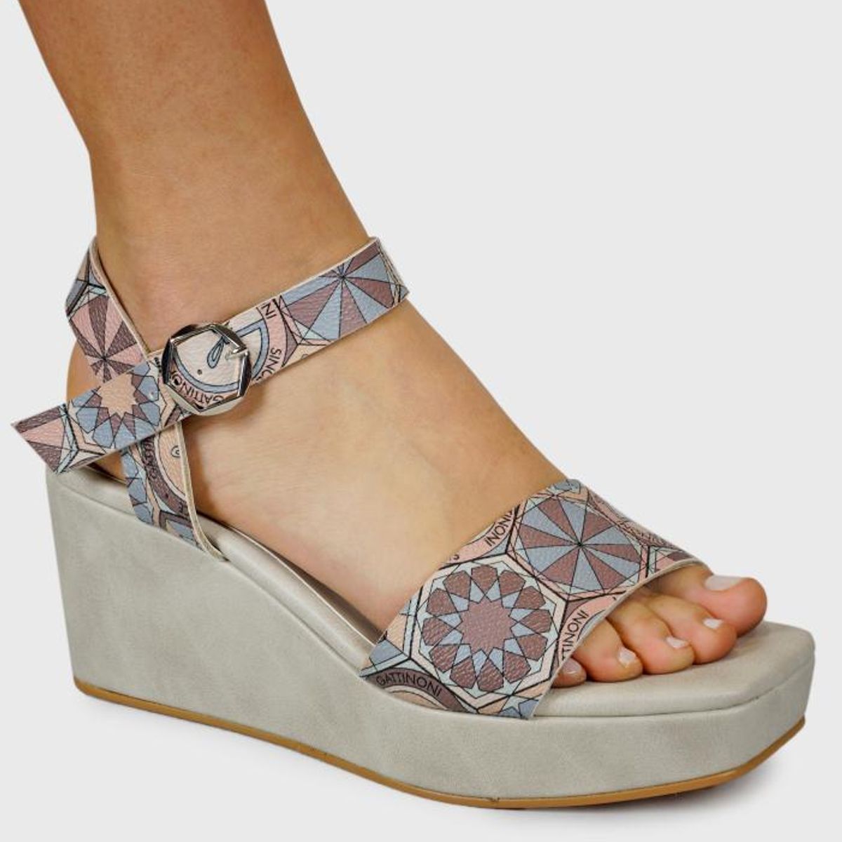 EDA MANZINI - Sandalia Rebeca Blanco EDA MANZINI