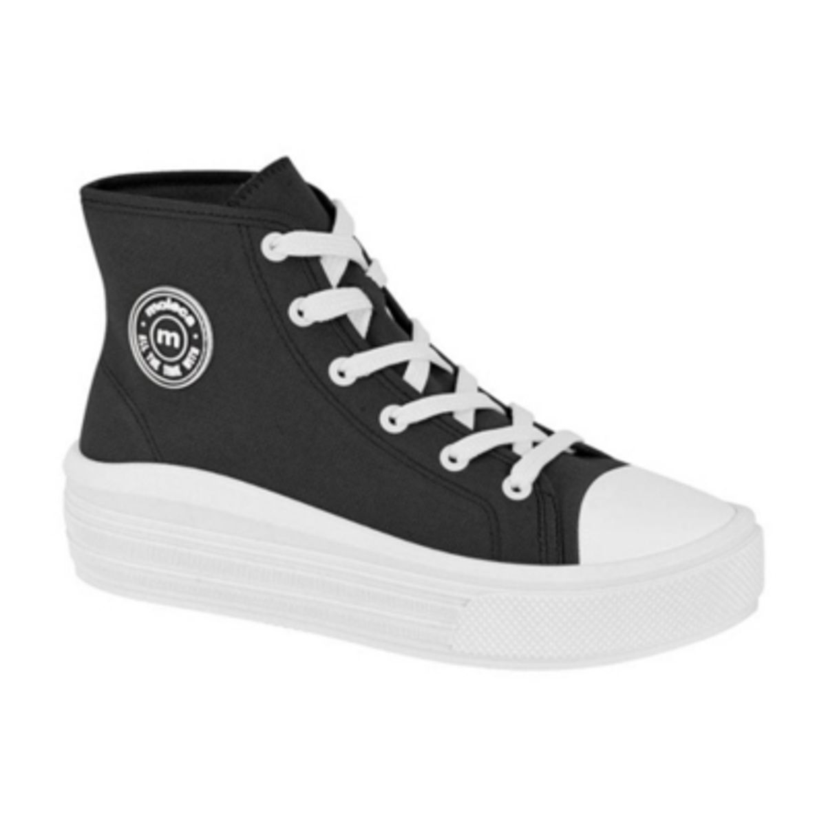 MOLECA - Zapatilla Mujer Negro Moleca