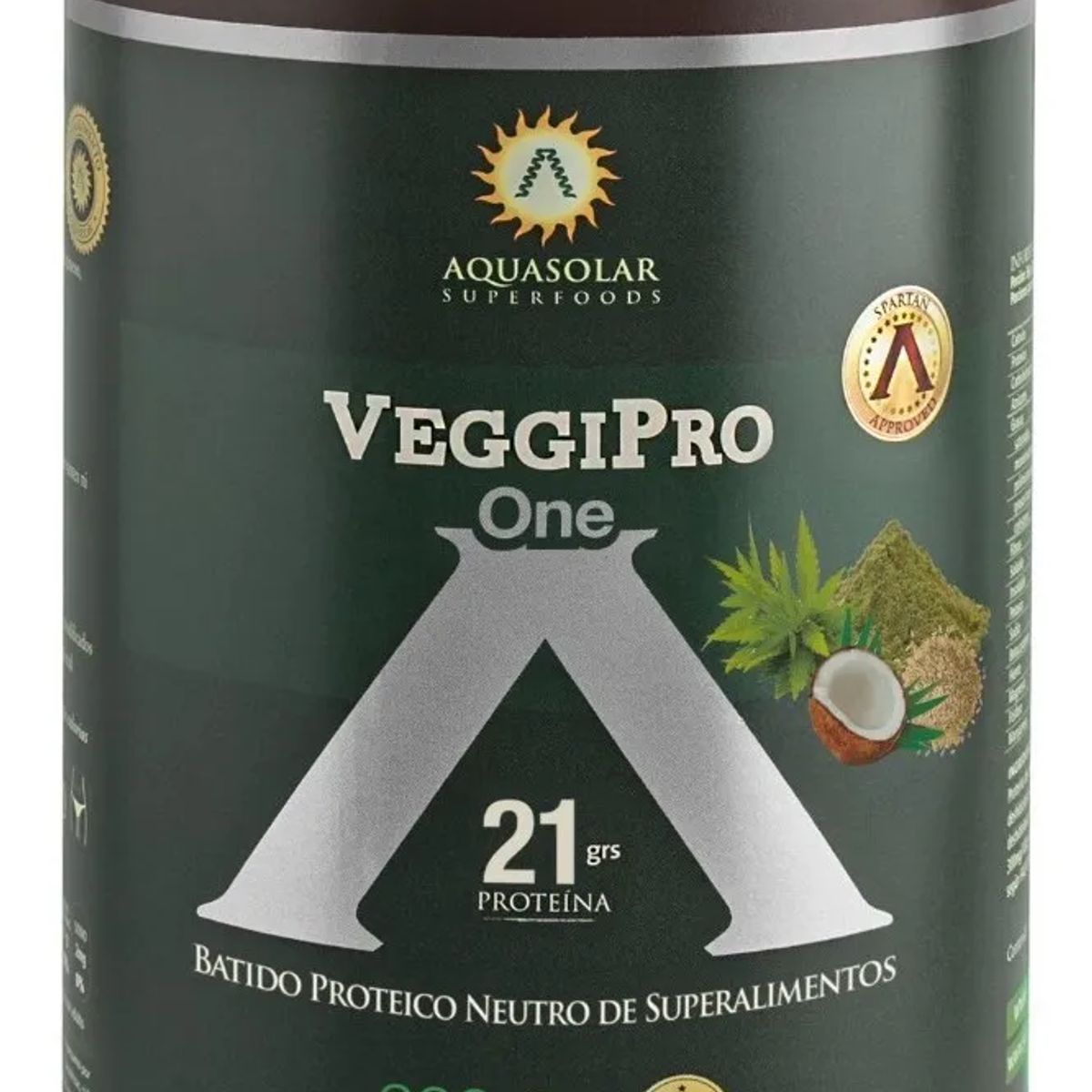 AQUASOLAR - Veggi Pro One Batido Proteina Vegana 600 Grs Polvo