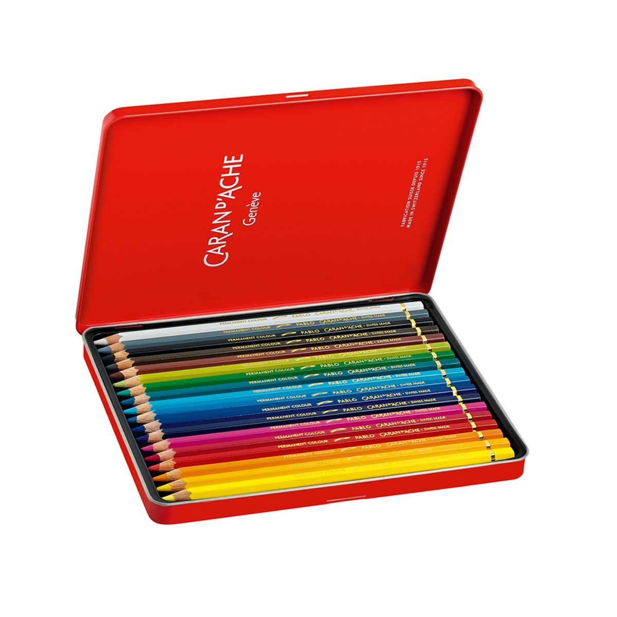 CARAN D'ACHE - Lápices de Colores Pablo Caran D Ache Set 18