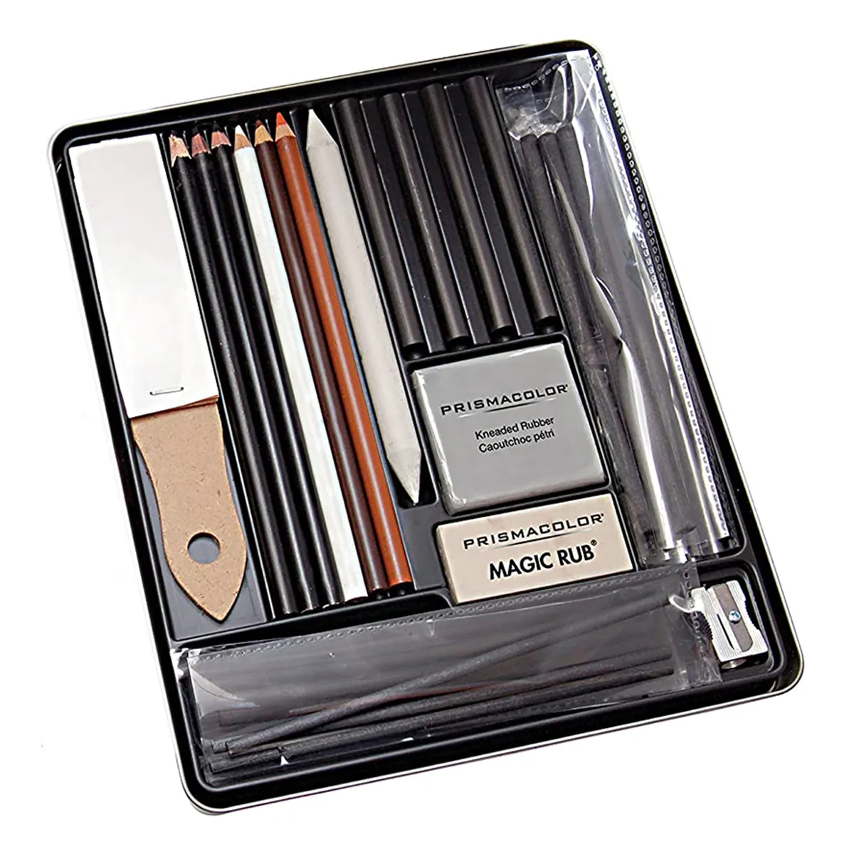 PRISMACOLOR - Set Dibujo Carboncillo Prismacolor 25 Piezas