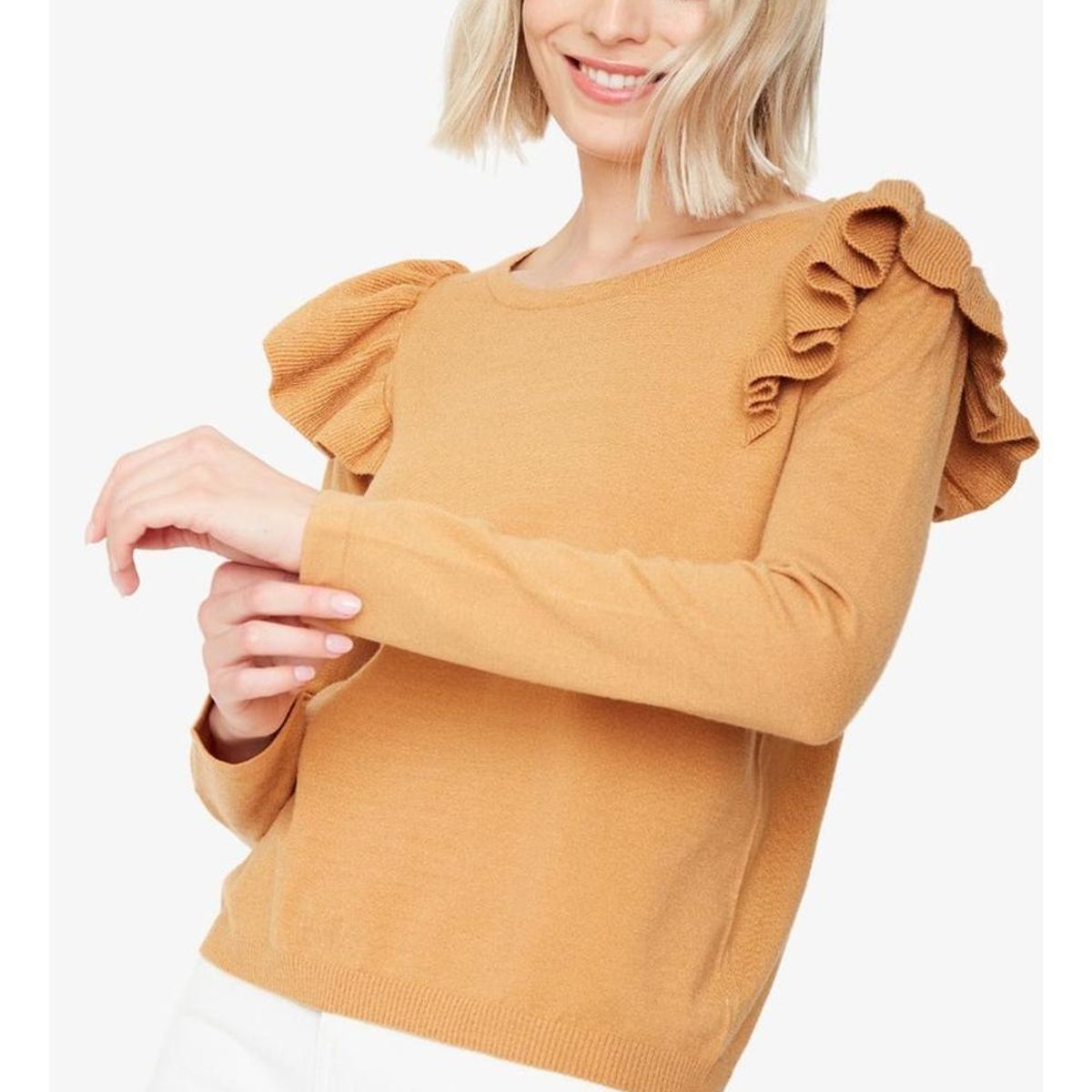 JACINTA TIENDA - Chaleco Olimpia camel Jacinta Tienda.-----