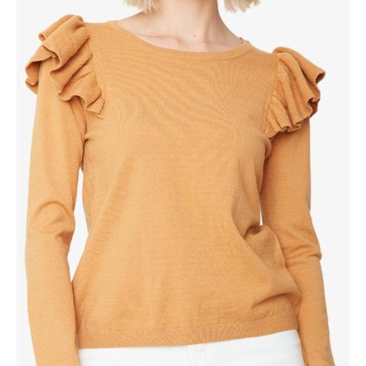 JACINTA TIENDA - Chaleco Olimpia camel Jacinta Tienda.-----