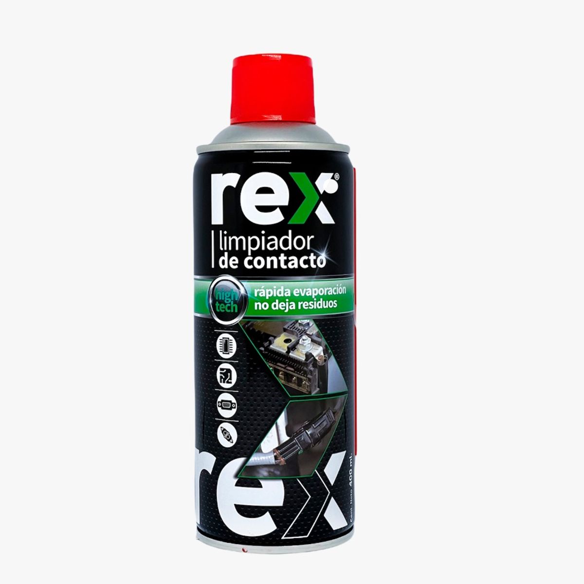 GENERICO - Limpiador De Contacto Multiuso 400 Ml Rex Lubricante
