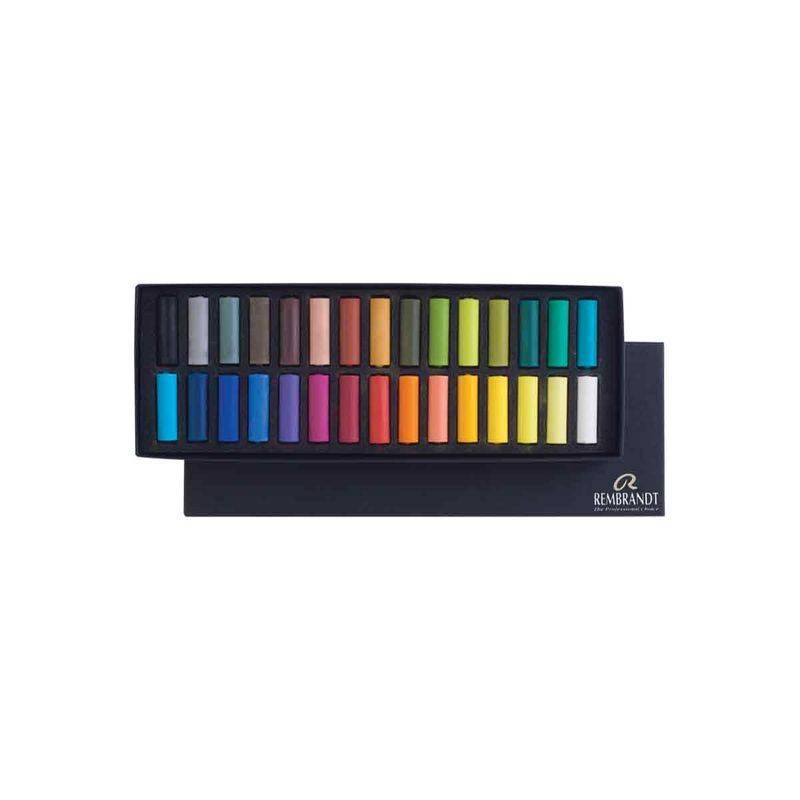 REMBRANDT - Pastel Seco Rembrandt Set 30 Colores Media Barra