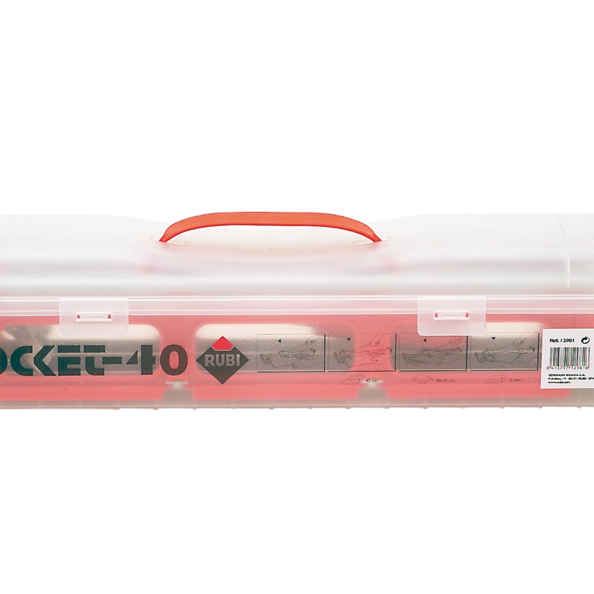 RUBI - CORTADOR AZULEJO RUBI POCKET-40 420MM CON MALETA