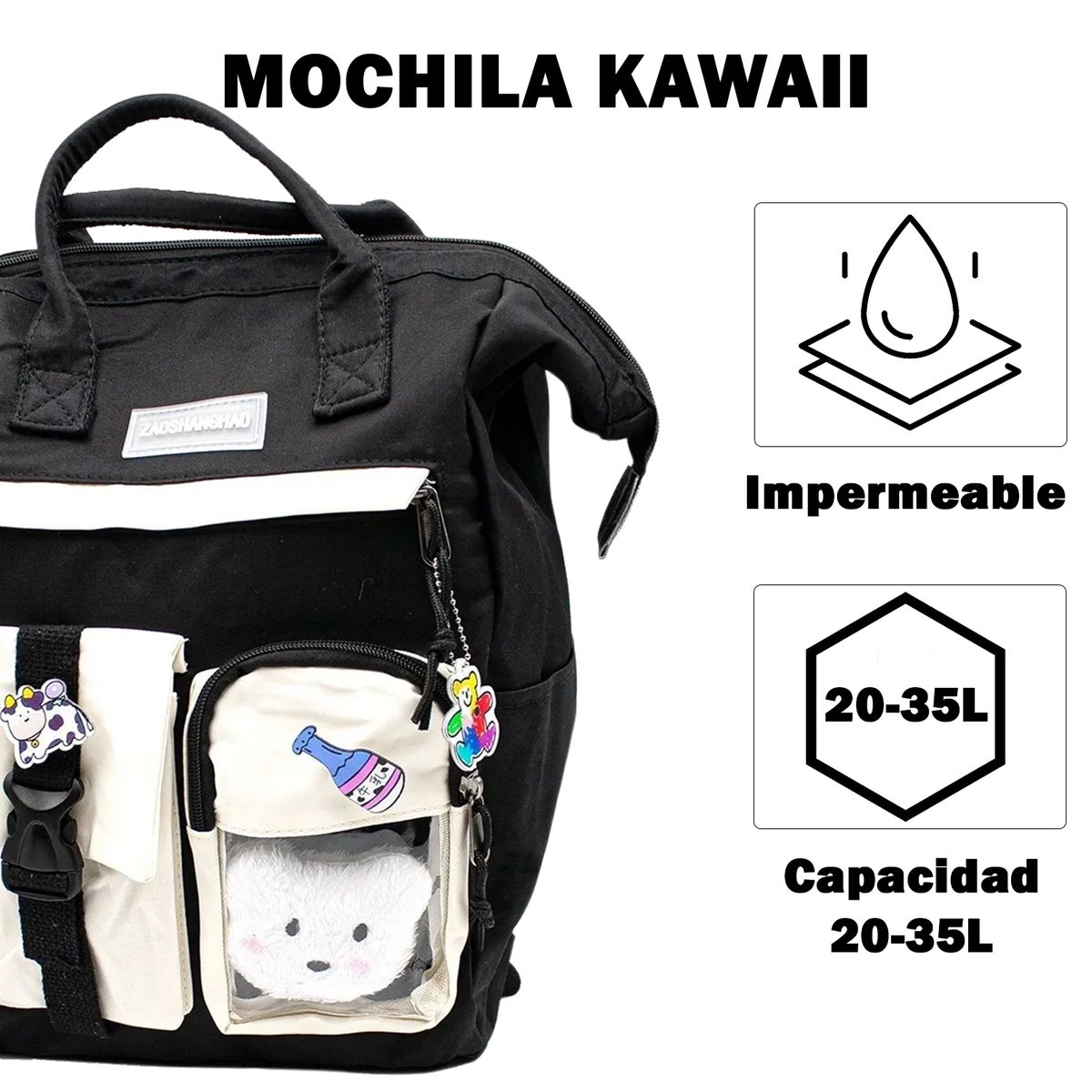 EMETRES - Mochilas Kawaii Escolares