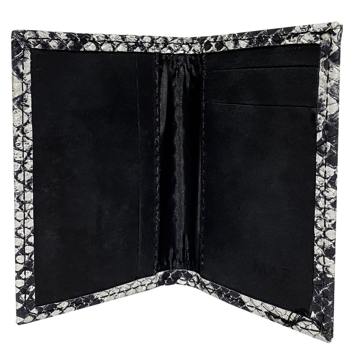 MAECUEROS - Tarjetero Cuero Doble Bicolor