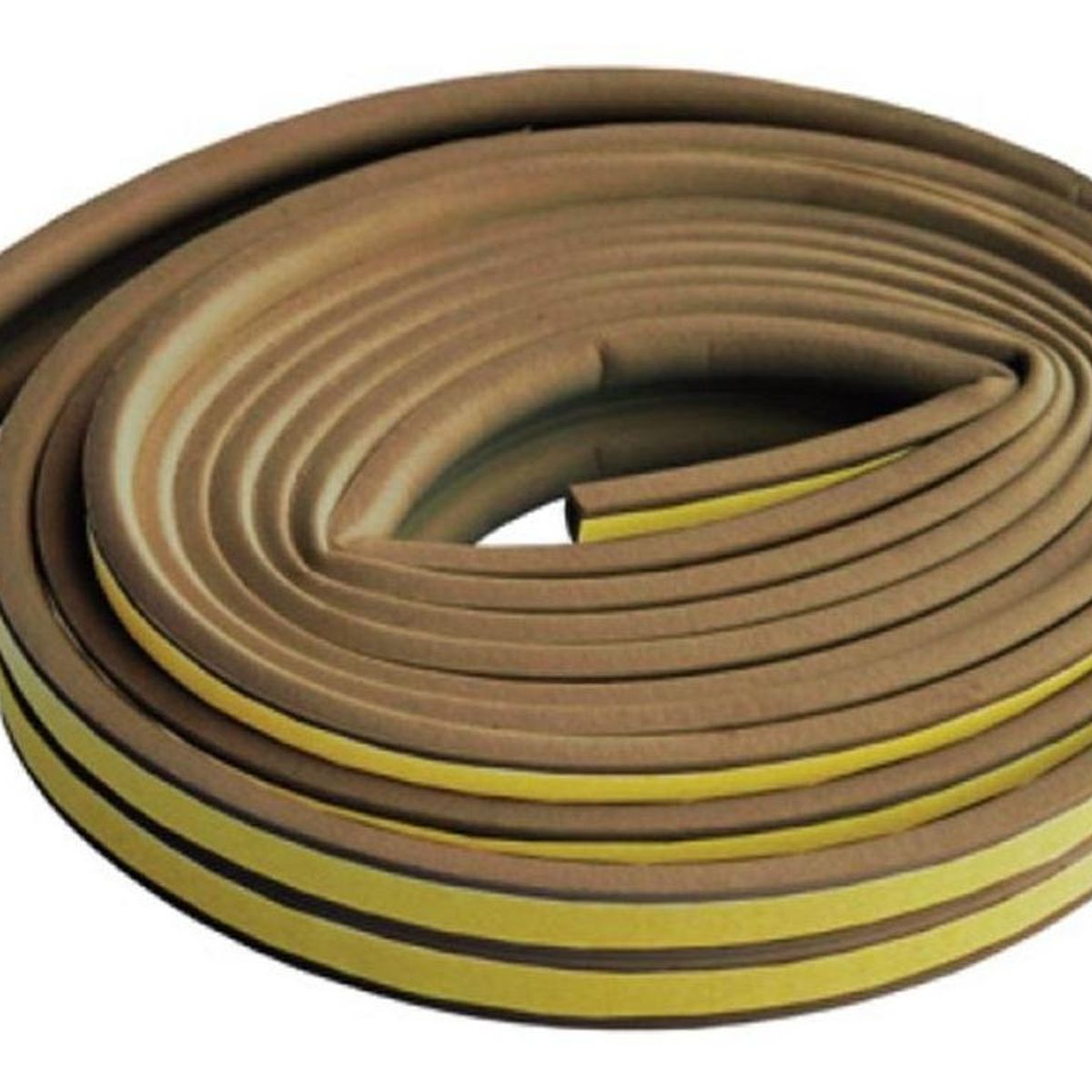 DVP - Cinta Aislante Adhesivo P Puerta Ventana 6mts Café DVP