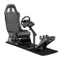 Simulador Cockpit Negro Logitech Thrustmaster Moza PXN