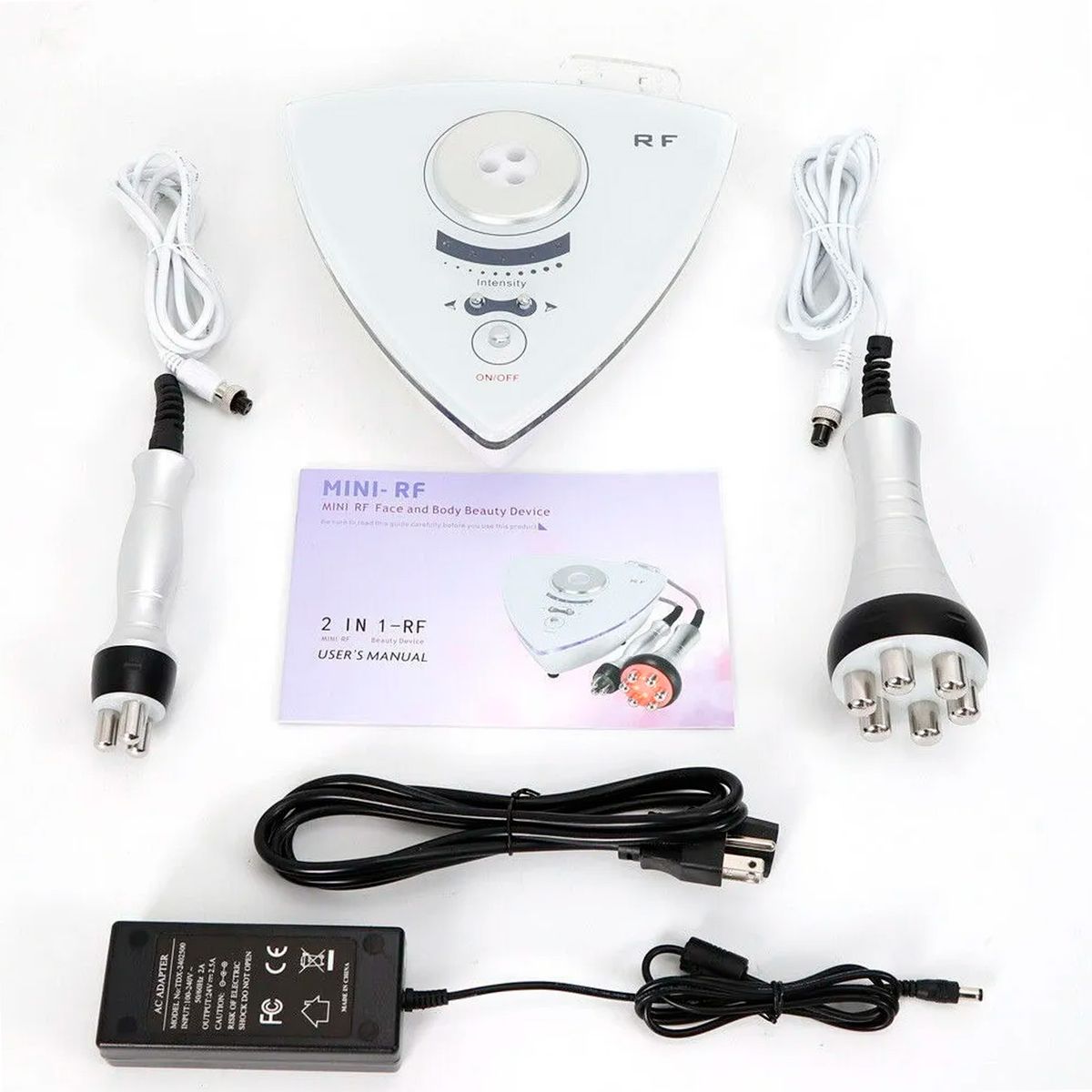 DE TODO Y MAS - Maquina de Radiofrecuencia 2 en 1 Portatil Profesional DETODOYMAS