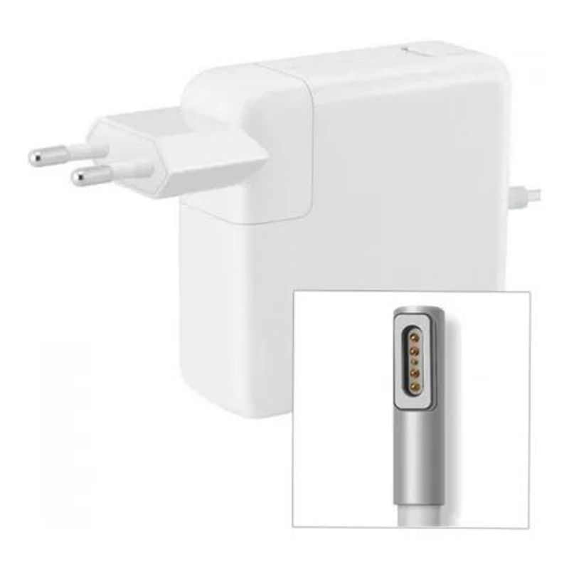 DETODOYMAS - Cargador Para Macbook 60w Nuevo Modelo A1278 - Negro