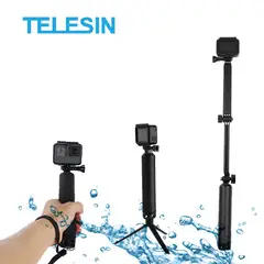 TELESIN - Bastón Selfie 3 Way o 3 en 1 Flotante para Gopro u otras -
