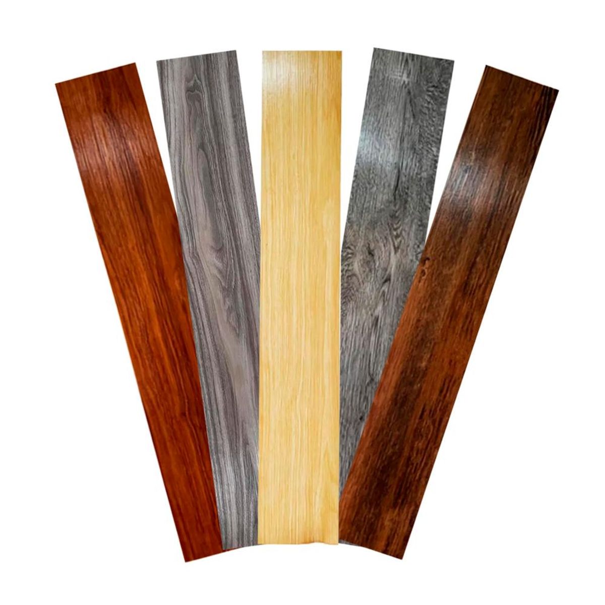 DETODOYMAS - Piso Vinílico Autoadhesivo 5m2 Caja 36 Piezas Antideslizante - Chocolate