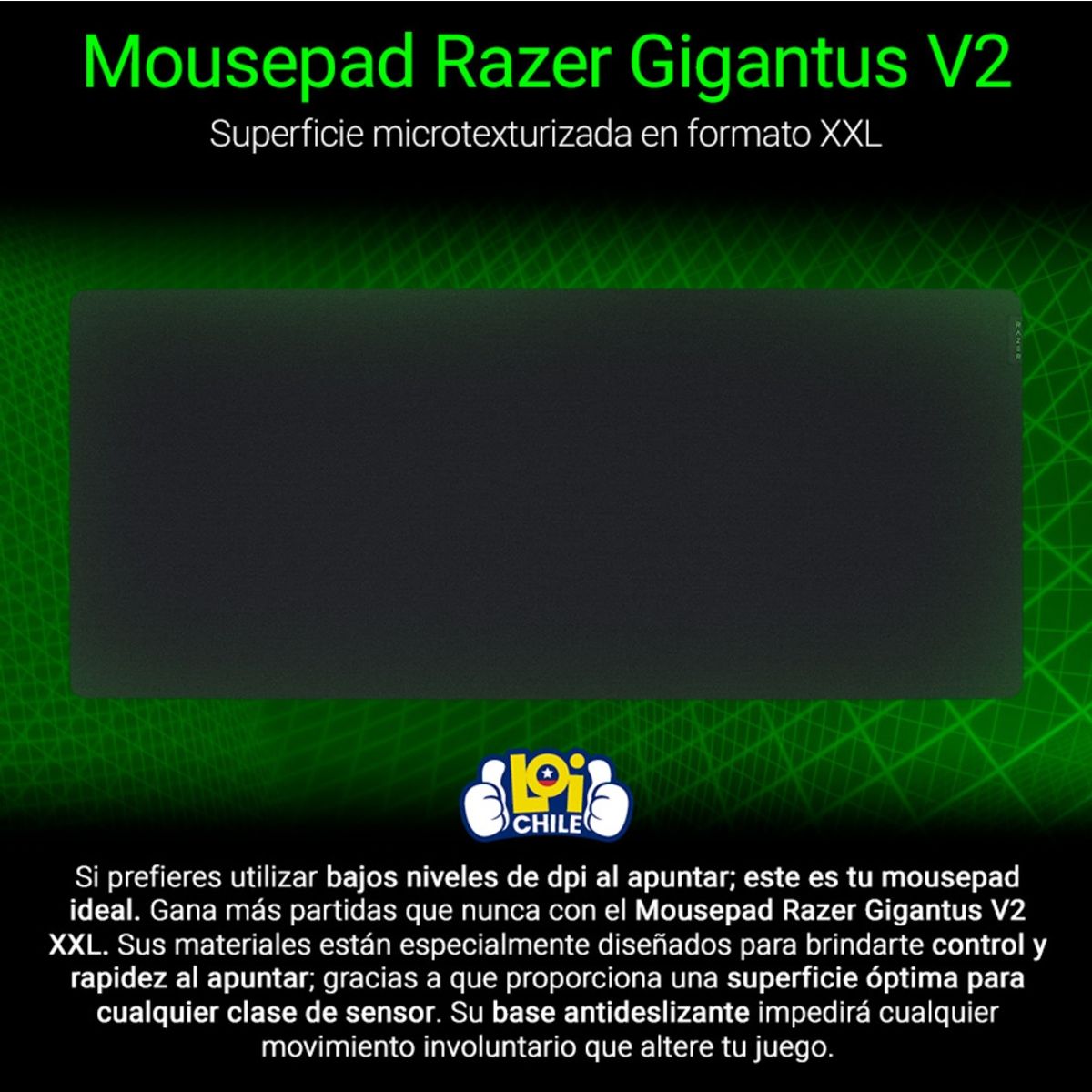 RAZER - Mousepad Gamer Razer Gigantus V2 XXL RAZER