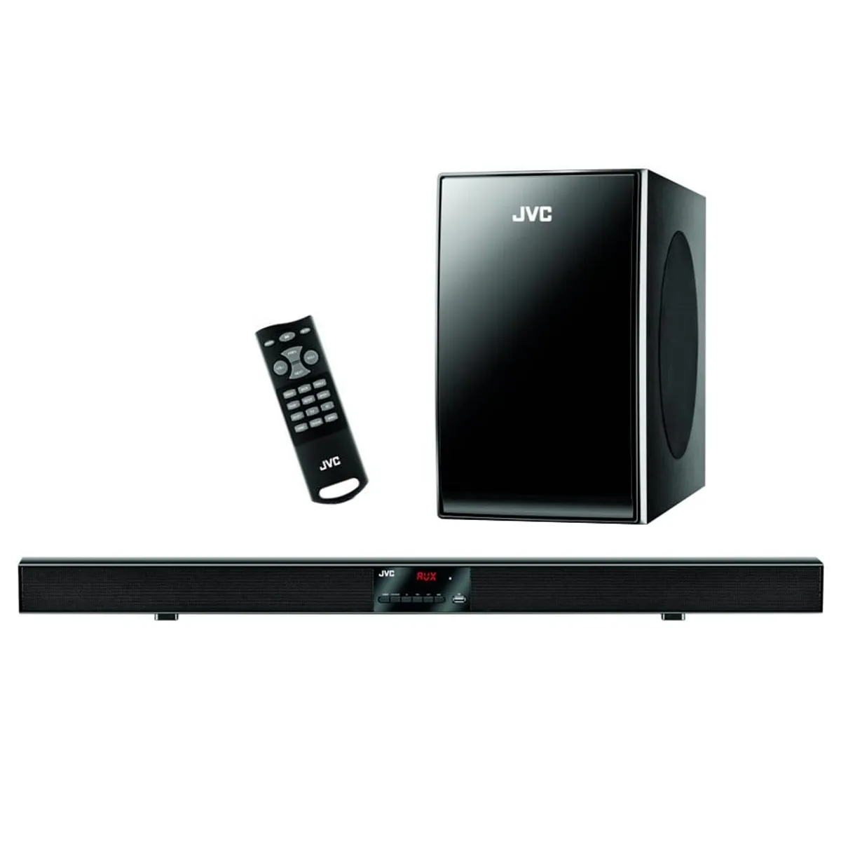 JVC - Barra De Sonido JVC Con Subwoofer Bluetooth Radio FM