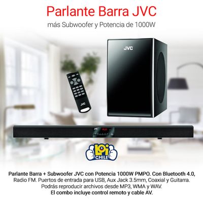 Imagen 2 del producto Barra De Sonido Con Subwoofer Bluetooth Radio FM