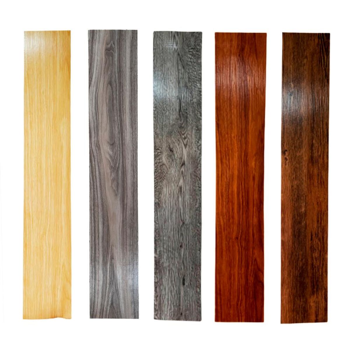 DETODOYMAS - Piso Vinílico Autoadhesivo 5m2 Caja 36 Piezas Antideslizante - Gris