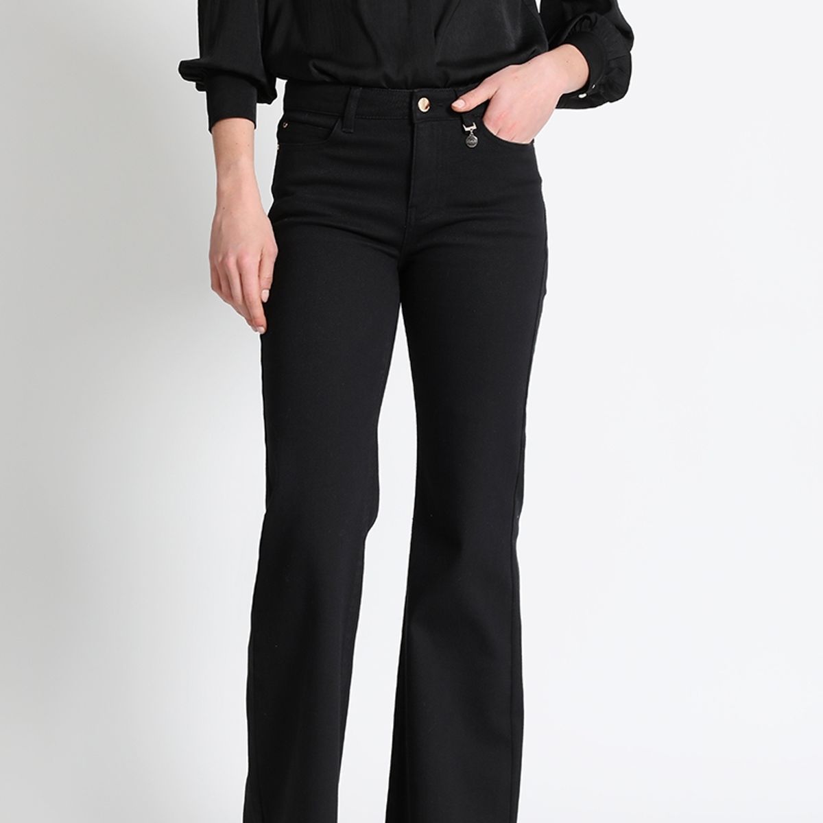 LIOLA - Jeans Palazzo Tiro Medio Liola