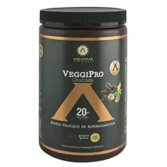 AQUASOLAR - Veggi Pro Chocolate Batido Proteico Vegano 600Grs Polvo