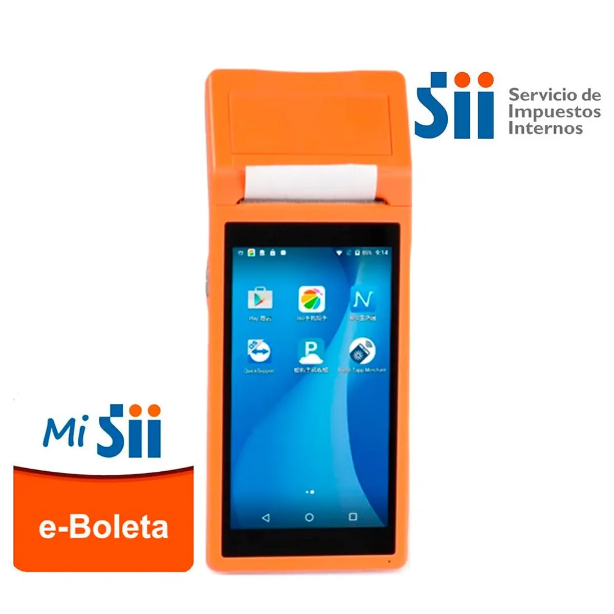 DETODOYMAS - Maquina Para Boleta Electronica Incluye Impresora Termica DETODOYMAS