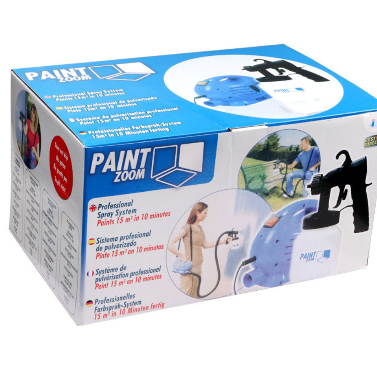 DETODOYMAS - Pulverizador De Pintura Magic Paint Pistola Pintura 650w DETODOYMAS