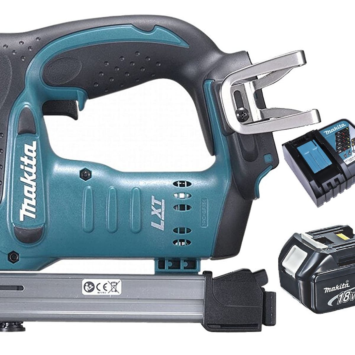 MAKITA - Engrapadora Corchetera 18 Volts 10-22mm Makita DST221 (5 Ah)