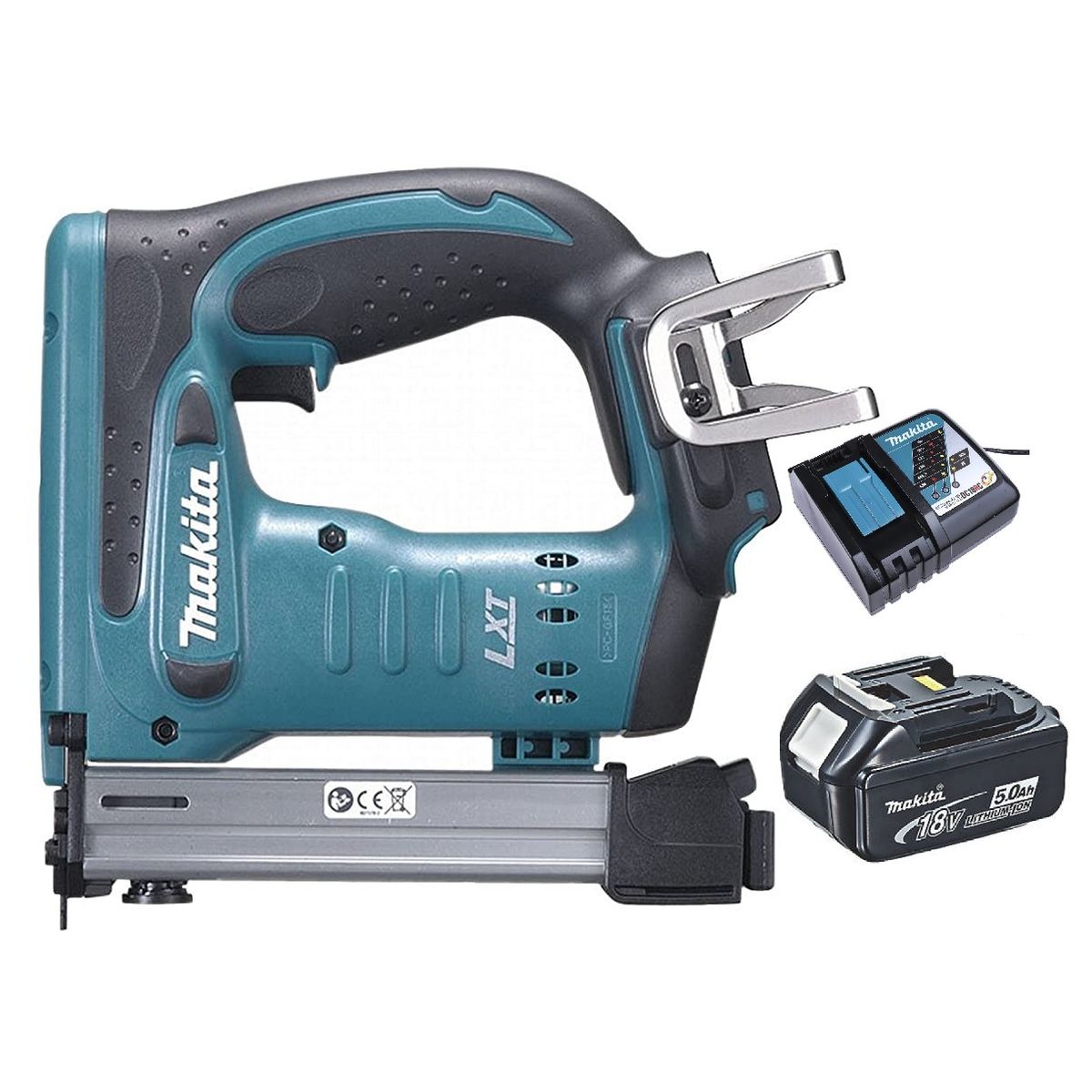 MAKITA - Engrapadora Corchetera 18 Volts 10-22mm Makita DST221 (5 Ah)