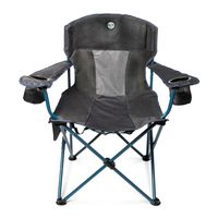 Silla plegable de Camping Llaima XL GrisAzul