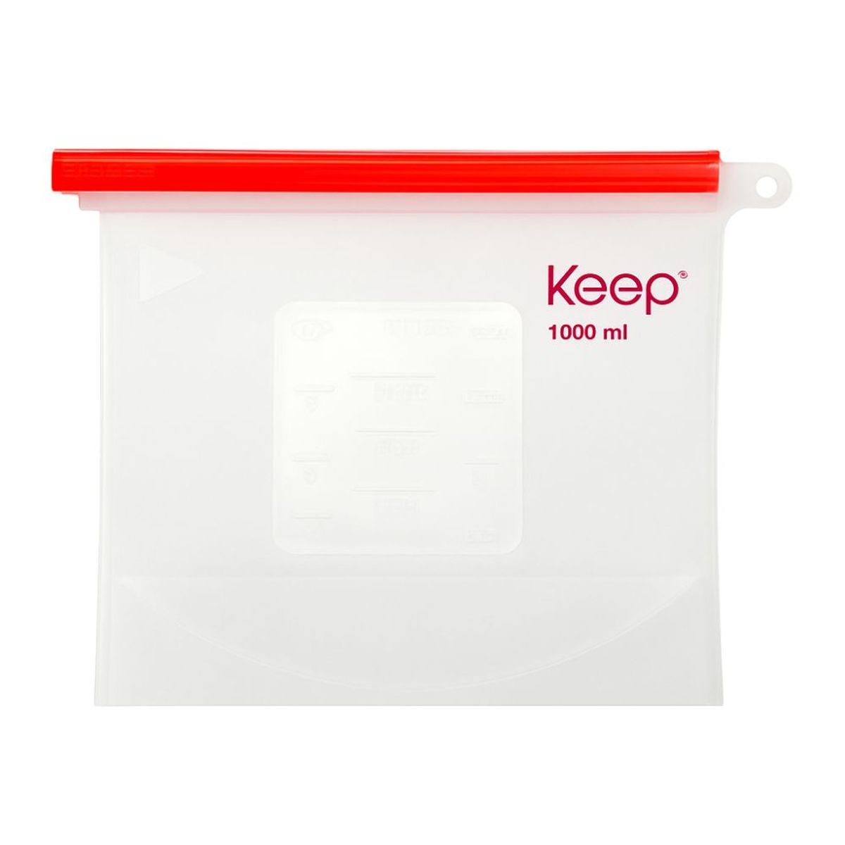 KEEP - Bolsa de Silicona Reutilizable 1000 ml