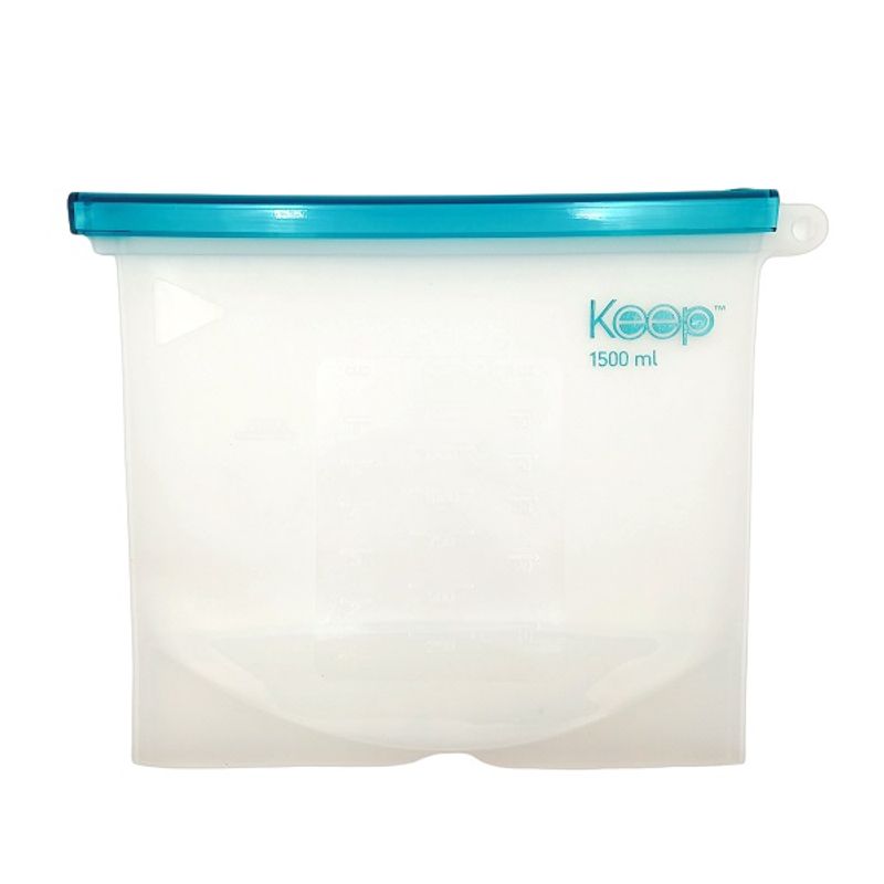 KEEP - Bolsa de Silicona Reutilizable 1500 ml