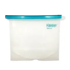 KEEP - Bolsa de Silicona Reutilizable 1500 ml