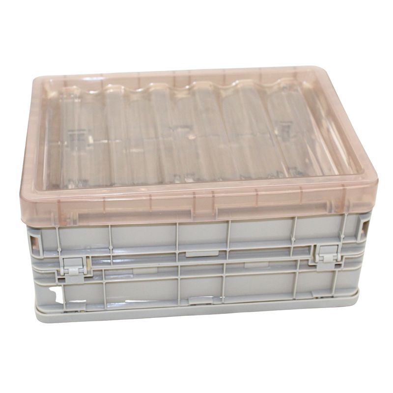 GENERICO - Caja organizadora Plegable armable 25 x 15 x 10,5 cm (L8801).