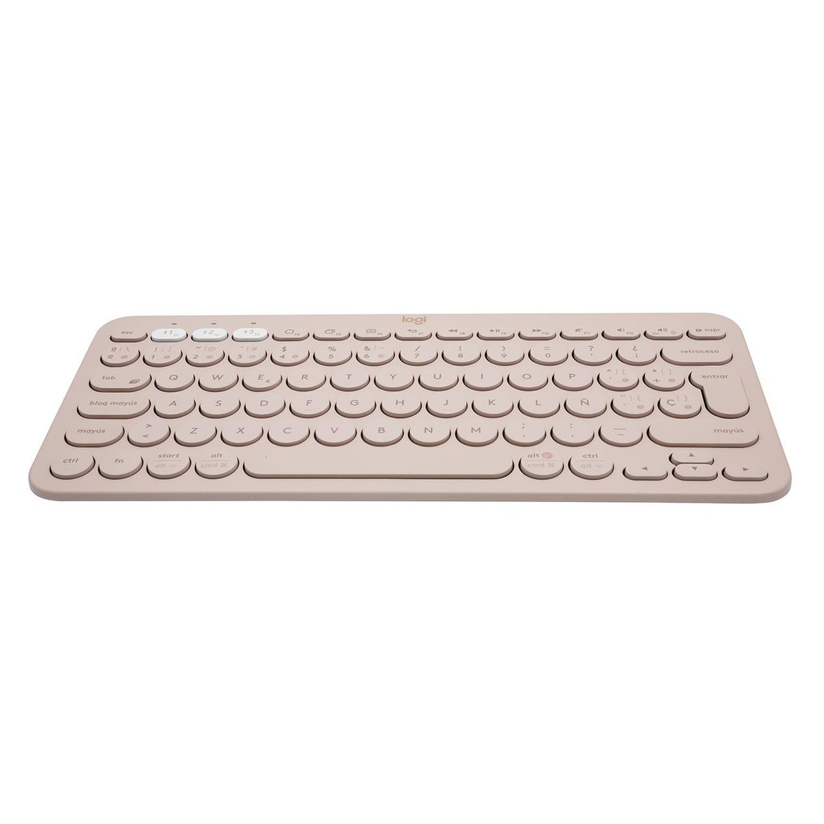 LOGITECH - TECLADO INALAMBRICO K380 BLUETOOTH ROSADO 920-009594 LOGITECH