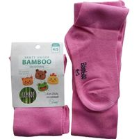 6 Pantys Medias Con Fibra de Bambu Para Niñas - Sin Costuras